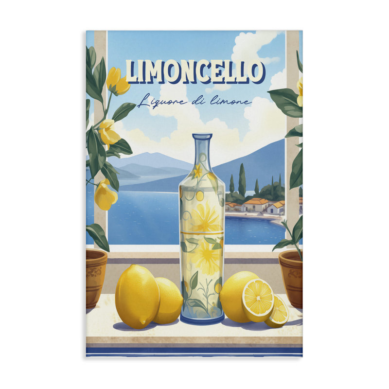 Toile Limoncello, conception par Andreas Magnusson, H 45 po x l 30 po