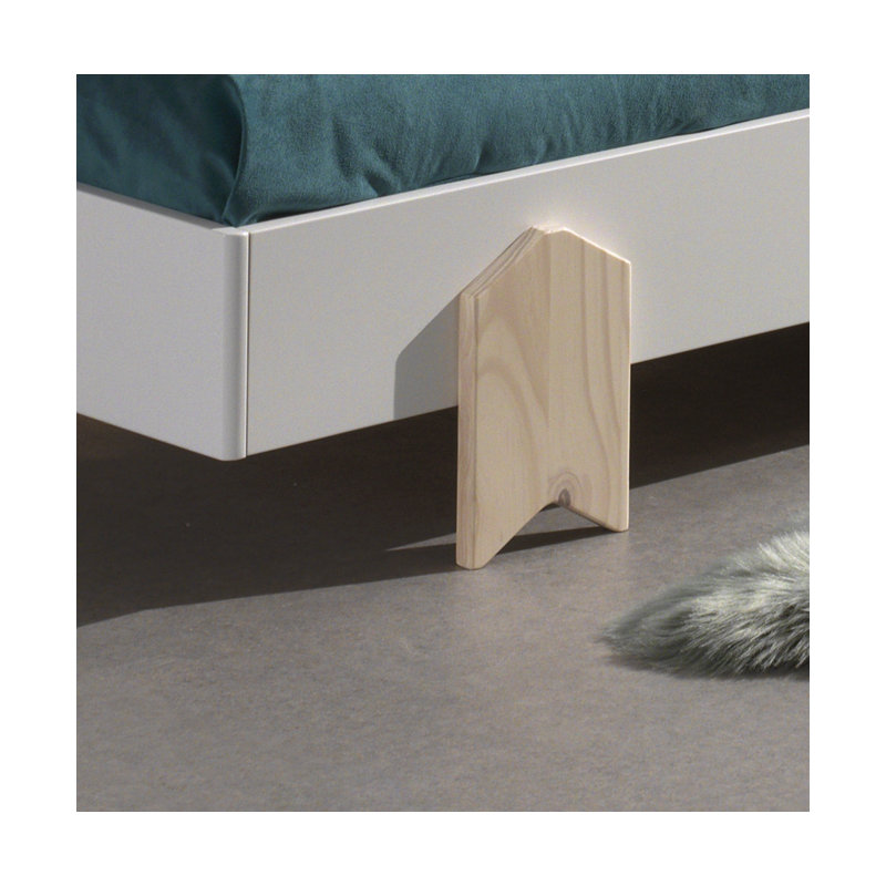 Cot Bed / Toddler (70 x 140cm) Bed Frames by Vipack, White
