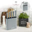 NETTA 6 Piece Stainless Steel Knife Block Set