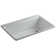 Riverby 33" L x 22" W x 9-5/8" Top-Mount Single Bowl Kitchen Sink W/ Accessories
