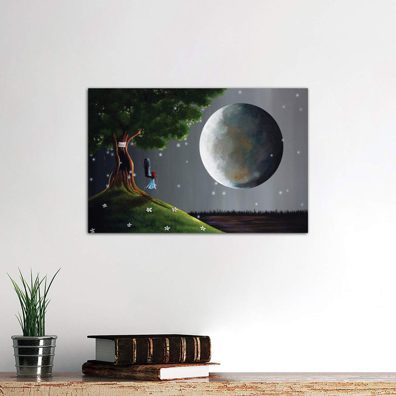 Happiness Is Just A Teardrop Away - Wrapped Canvas Print, 66.04 cm H x 45.72 cm W x 1.91 cm D