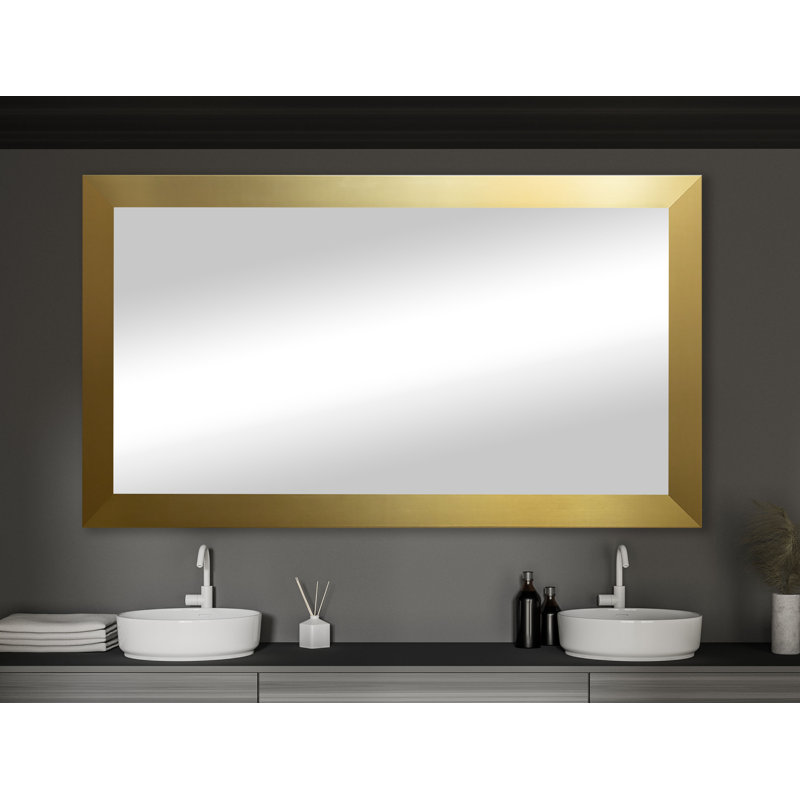 Coles Engineered Wood Flat Wall Mirror, 34.5" x 45"