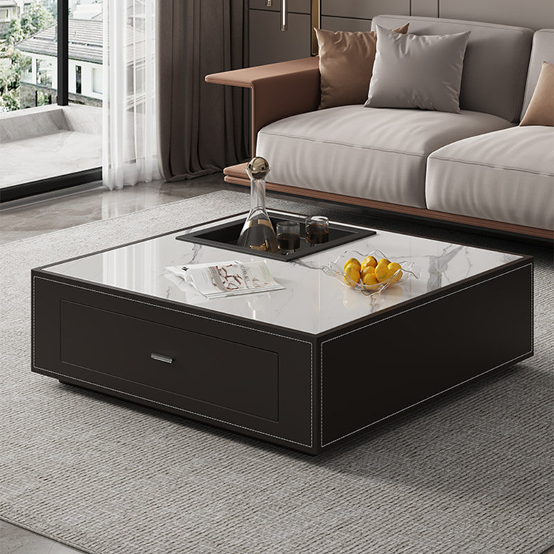Table basse simple, H 13,8 po x L 47,2 po x l 47,2 po