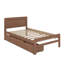 Base de lit plateforme avec 2 tiroirs de conception moderne-907954154
