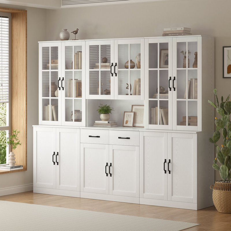 Drawers Bookcase, White