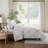 Laura Ashley Floral Embroidery Cotton Reversible Quilt Set-105782782-105782780