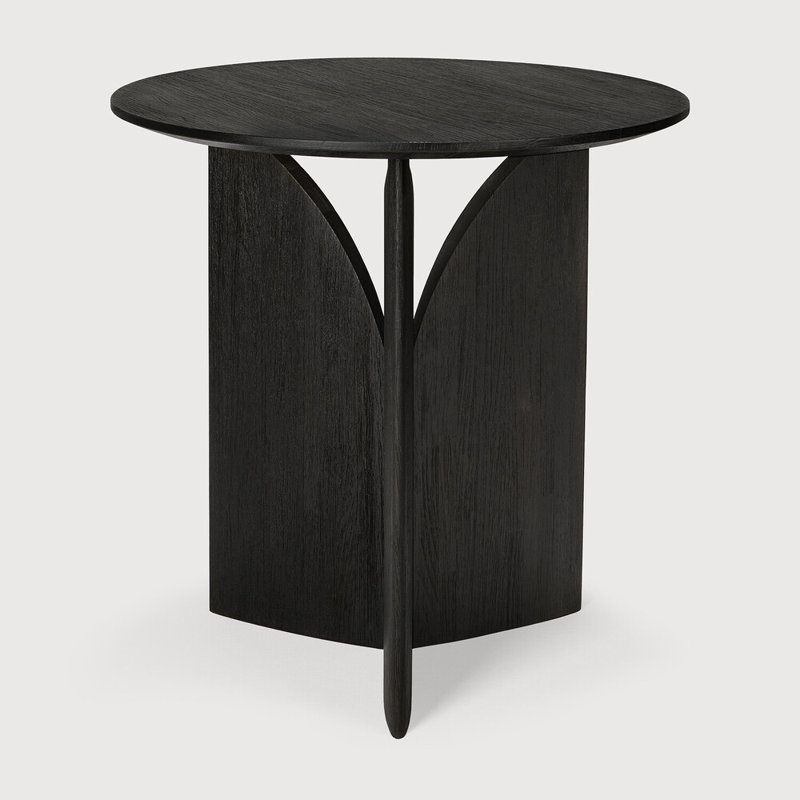 Fin Solid Wood End Table