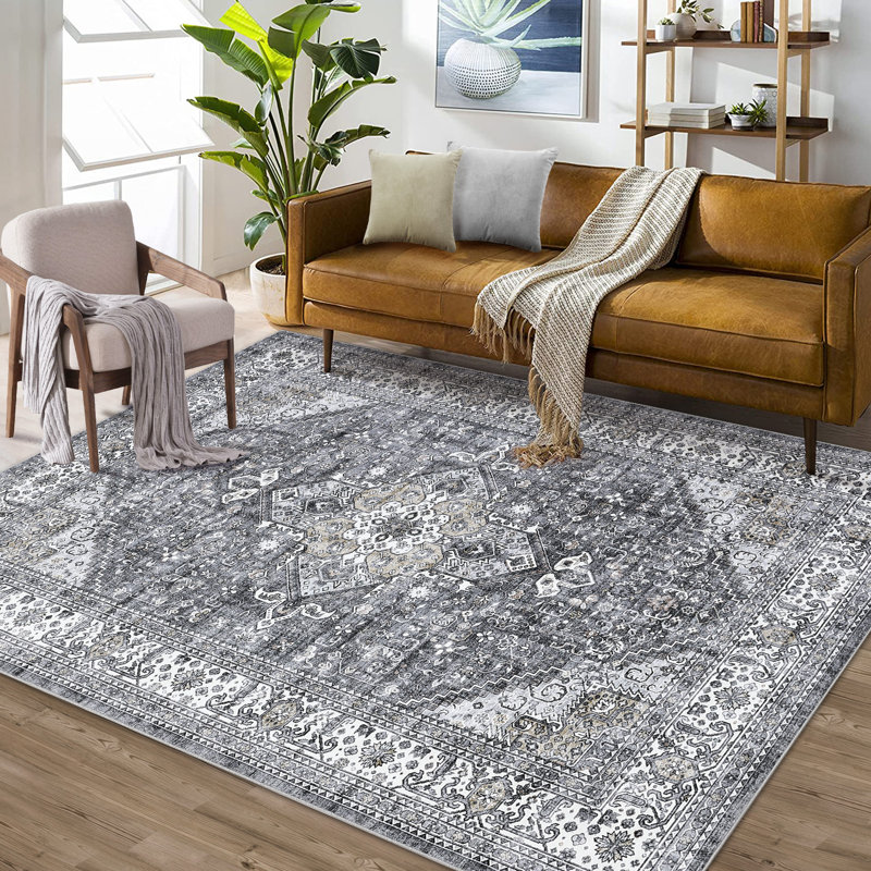 Seppala Washable Indoor Rug, Rectangle 9' x 12'