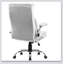 Fauteuil de bureau pivotant en velours
