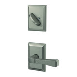 Inactive Interior Lever Rosette Dummy Entry Set