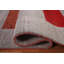 Tapis oriental rayé Gabbeh 8 x 10