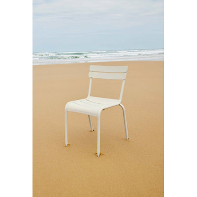 Luxembourg Premium All-Weather Wicker Outdoor Stacking Dining Side Chair