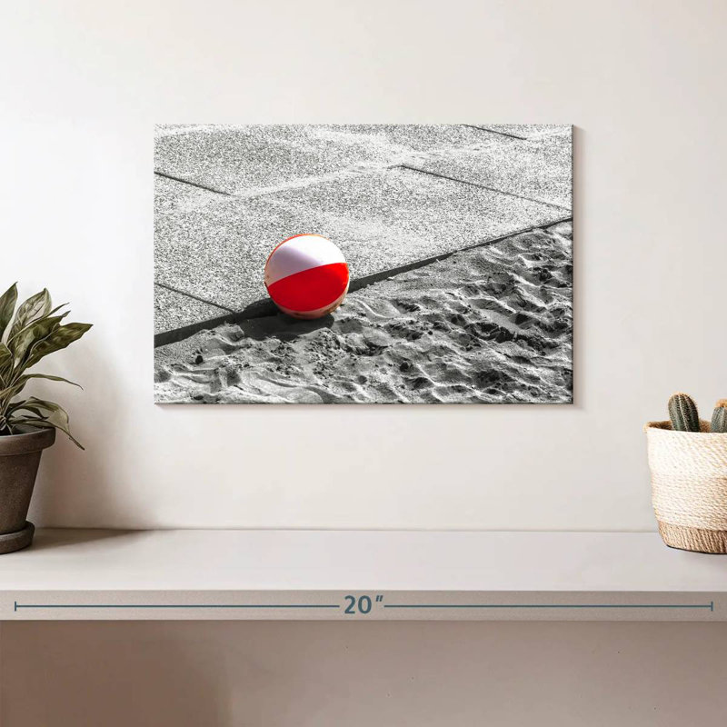 Ballon de plage Senne Pop, H 8 po x l 12 po