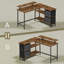 Aliyanah L-Shaped Metal Base Computer Desk-1060791381-1060791376