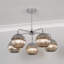 Chanade Glass Semi Flush Mount