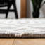 Tapis gris/ivoire en laine touffeté à la main Brylee-1332783624