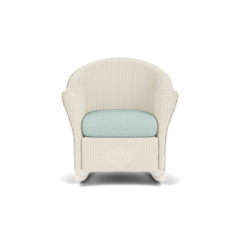 Reflections Outdoor Rocker Chair, Demo Mist, Ivory