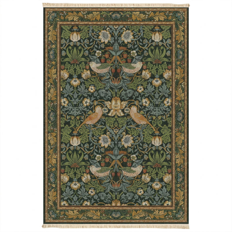 Strawberry Thief 7' X 10' Area Rug