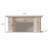 70.87"Modern White Carved Fireplace Mantel-118339422