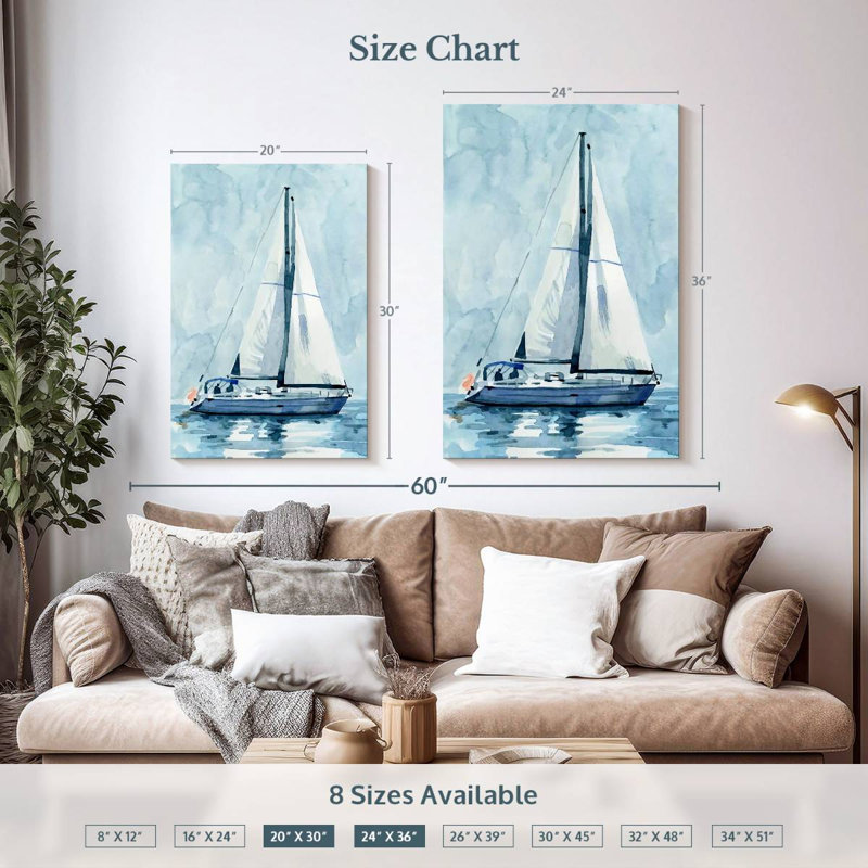 Aletra Lone Saililier II, H 36 po x l 24 po