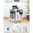 3-Shelf Metal Gaming Station Organizer Rack in White-450663163