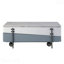 Table basse à plateau relevable gris
