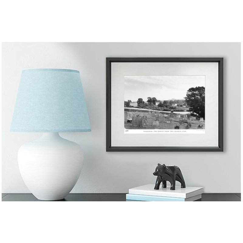 Thakeham, the Downs from the Church C1960 1 Piece Single Picture Frame Wall Art, 40cm H x 50cm W x 2.3cm D