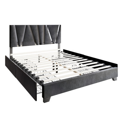 Lit plateforme avec rangement Kelwyn
