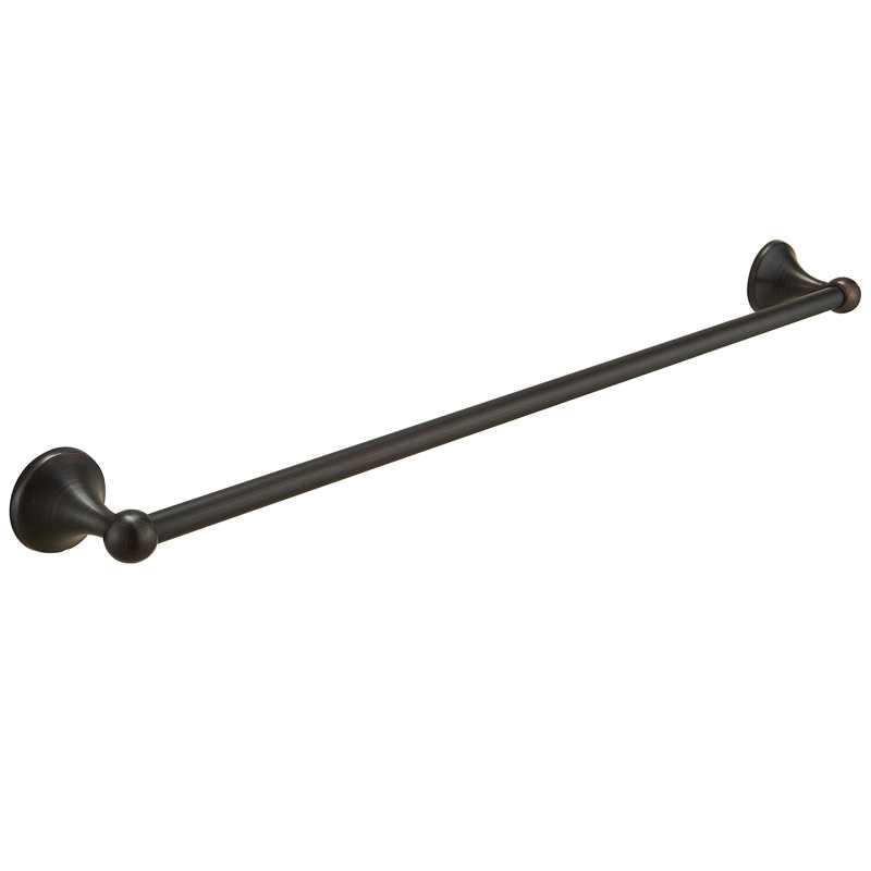 Barre à serviettes murale 24 po, Bronze huilé