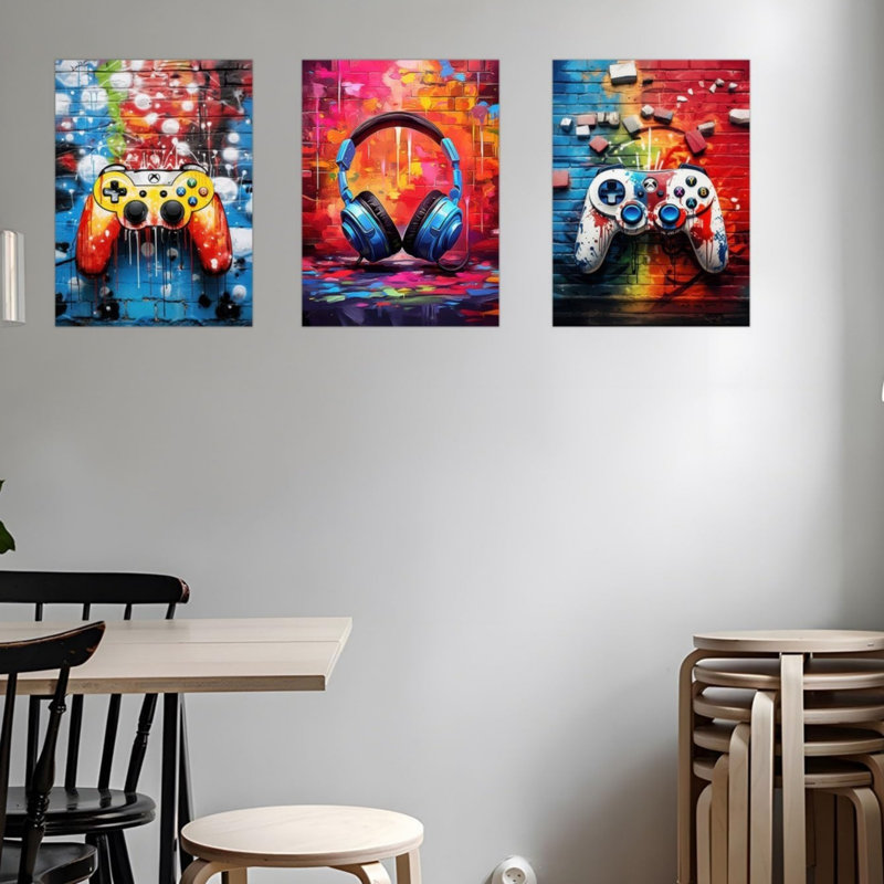 Entertainment Canvas Wall Decor