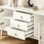 Buffet antique avec sculptures florales, pieds en bois massif, tablettes réglables, idéal comme meuble télé et buffet pour diverses pièces-876311386