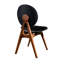 Chaise d'appoint revêtue de lin King Louis-686929147