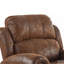 Fauteuil inclinable manuel en daim de 40,75 po de largeur-51053013