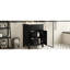 Meuble-lavabo de 24 pouces avec lavabo en céramique de style champêtre français, tiroirs coulissants et espace de rangement réglable pour les rasoirs-308718951