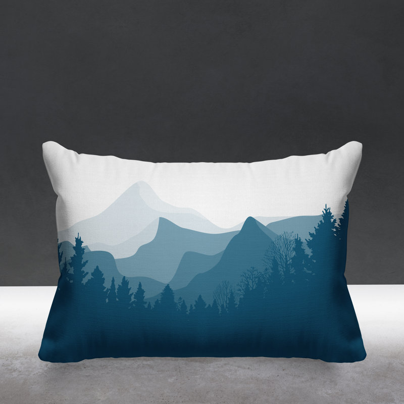 Coussin intérieur / extérieur Andor, Turquoise
