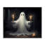 «Spooky Candlelit Ghost», giclée encadrée, design par LSR Design Studio-1271924799-1271924798