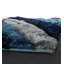Tapis en polyester tissé à la main à motif abstrait multicolore à motif abstrait flamand-24387491