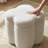 17" Upholstered Flower Ottoman with Storage-2036603390