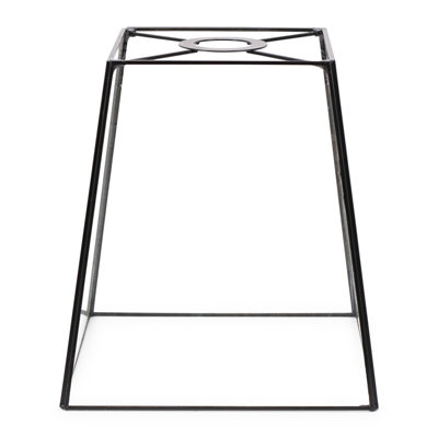 19cm H Glass Square Lamp Shade ( Clip On )