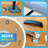 Round Inflatable Floating Bar With Built-In Cooler And Cup Holders