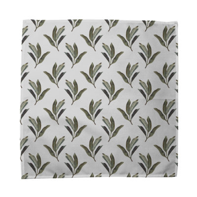 Caera 100% Cotton Floral Square Napkin