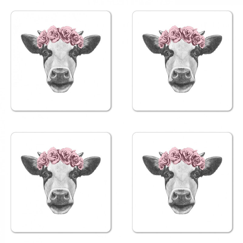 Sous-verre de ferme animal