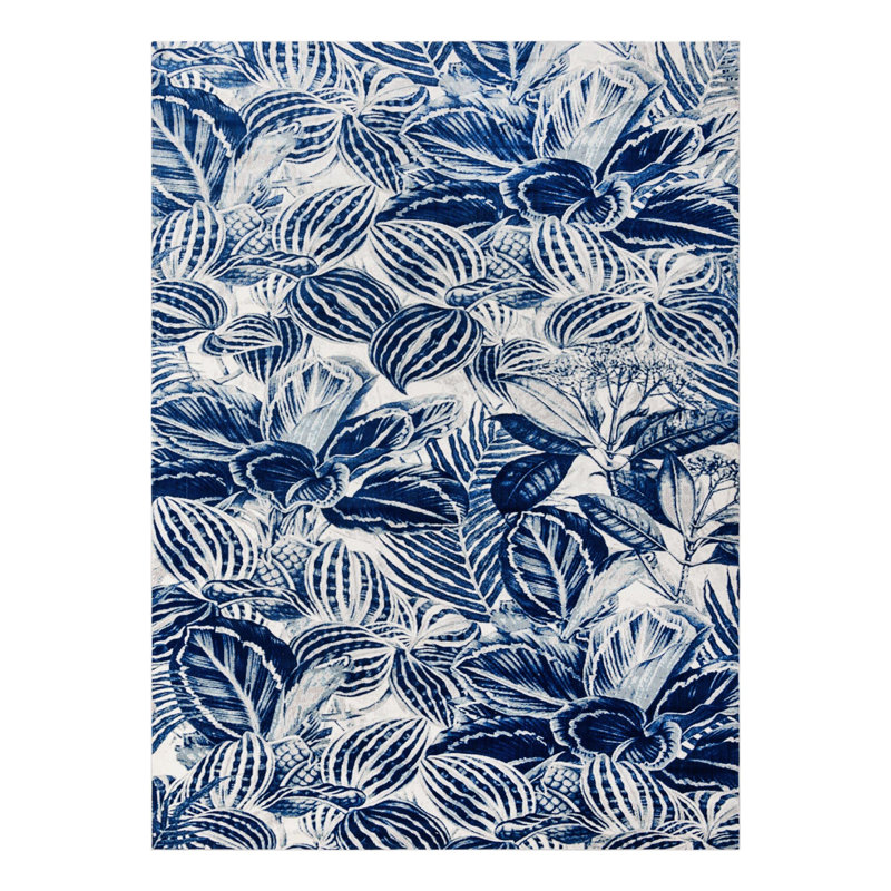 Herscher Floral Indoor Rug, Rectangle 9' x 12'