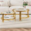 Ensemble de tables basses 2 pièces Modern