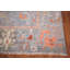 Tapis gris à motif floral All-Over Oushak 8 x 10