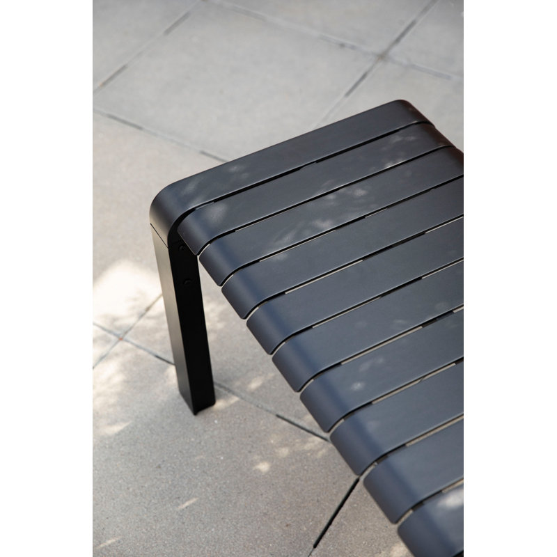 Vonder Outdoor Bench, Black