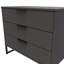 Turah 77cm W 3 - Drawer Chest of Drawers-1647305890