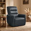 Fauteuil inclinable électrique 33,9 po avec deux moteurs, pivotant à 270 °, fauteuil oscillant et repose-tête électrique-129756608