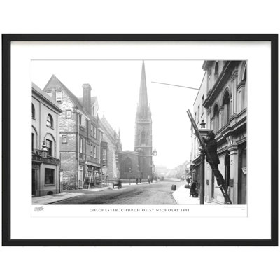Colchester, Church Of St Nicholas 1891 by Francis Frith - Single Picture Frame Print