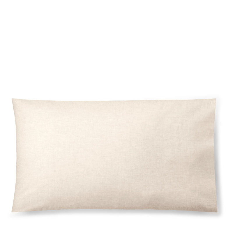 Graydon Melange Pillowcase Set of 2, Dune, King